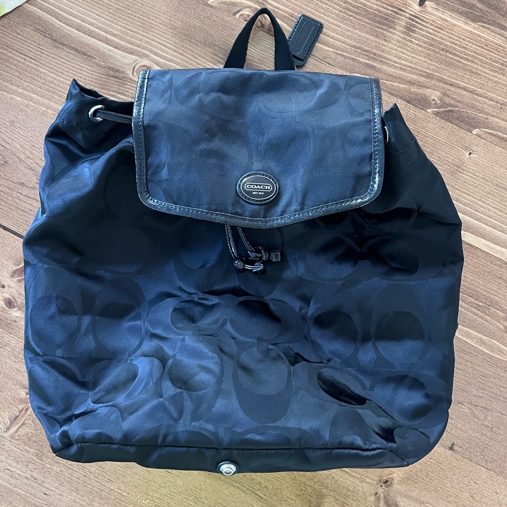 Waterproof COACH book bag